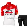 Cykeltrøje + Cykelshorts 2018 Lotto Soudal N001